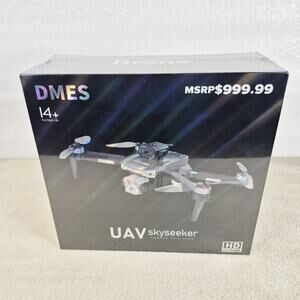NEW DMES L4+ Skyseeker Drone w/ 4K HD Camera - GPS & FPV Aerial Quadcopter - P19
